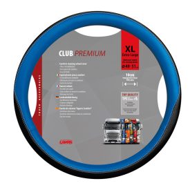 Lampa Prémium Kormányvédő Club Kék-Fekete XL 49-51cm