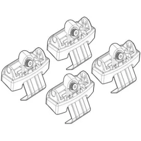 Nordrive, Csomagtartó Talp Szett Ford S-Max