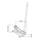 JBM Krokodil Emelő 3T 100-533mm