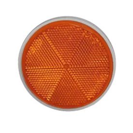 Kerek Sárga Prizma Öntapadós - 74mm