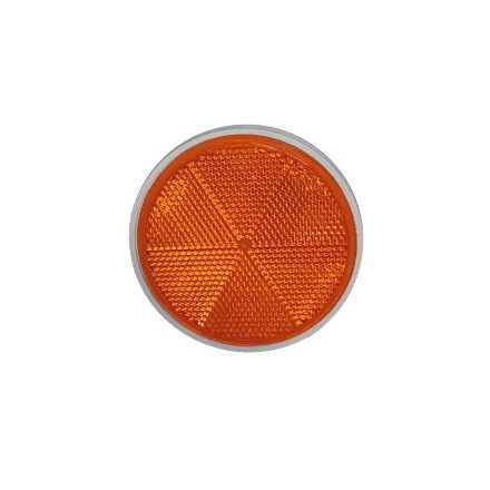 Kerek Sárga Prizma Öntapadós - 74mm