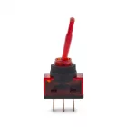 AE, Világító Billenő Kapcsoló Piros 12V 20A