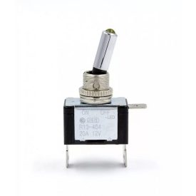AE, Kapcsoló Ledes Sárga, 12V 20A