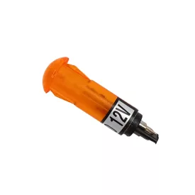 KONTROLL LÁMPA 12V SÁRGA 9MM LED
