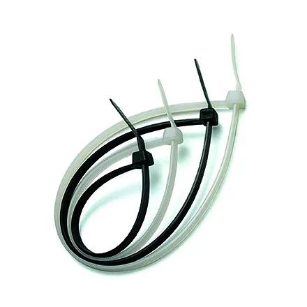 KÁBELKÖTÖZŐ 300X7,6MM FEKETE DB-OS