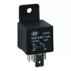 RELÉ 4 LÁBÚ 80A 12V