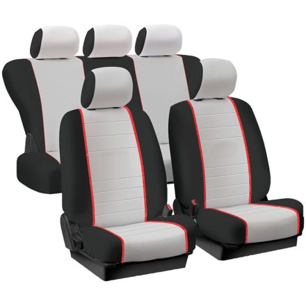 GT Turbo - Szürke 10db-os Üléshuzat, Légzsákos Ülésekhez