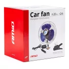 Amio, 24V Ventilátor Csiptetős, 20cm