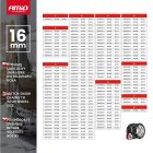 Amio KB-250 16mm-es Hólánc-4x4-es Meghajtású Járművekhez