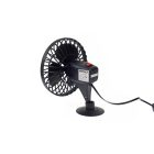 Amio, Ventilátor 14cm, tapadókorongos, 12V