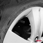 Amio Alumínium fekete szelepsapka 4 db