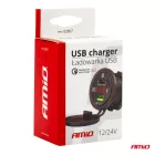 USB TÖLTŐ BEÉPÍTHETŐ DUPLA
