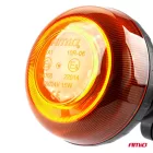 Amio W21P Ledes Villogó 18LED 12/24V IP56