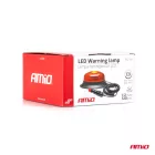 Amio Villogó W21m Mágneses R65 R10 18LED 12/24V IP56 (csavarral is rögzíthető)