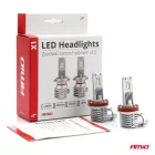 Amio Led Izzó X1 sorozat H8/H9/H11/H16 12V 40W 6500K 2db