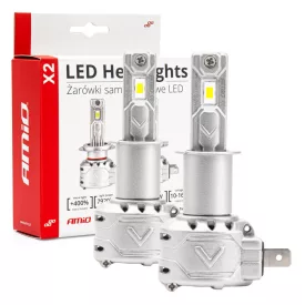 Amio LED fényszórók X2 Series H3 12V 2db