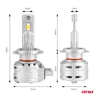 Amio LED fényszórók X2 Series H7 12V 2db