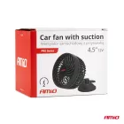 Amio  Autós ventilátor tapadókoronggal 4,5" 12V