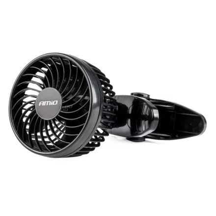 Amio Autós ventilátor 4,5"-os csipesszel 24V