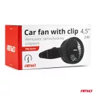 Amio Autós ventilátor 4,5"-os csipesszel 24V