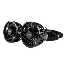 Amio Autós ventilátor rögzítőelemmel 2x4" 24V