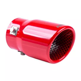 Amio Kipufogóvég rozsdamentes acél piros 43-62mm