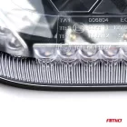Amio, Villogó mágneses, Sárga, 48LED, 12/24V