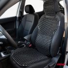 Amio Fagolyós Ülésvédő Deréktámasszal és Fejtámlával Fekete