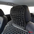 Amio Fagolyós Ülésvédő Deréktámasszal és Fejtámlával Fekete