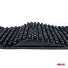 Amio Fagolyós Ülésvédő Deréktámasszal és Fejtámlával Fekete