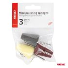 Amio 3db-os Polírozó Szivacs Szett Fúróba - Kúpos