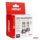 Amio, X4 Aviator, H8/H9/H10/H16 Led Pár, 44W 6500k 12V