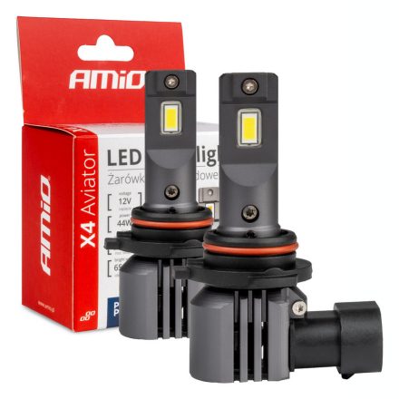 Amio, X4 Aviator, HB4/9006 Led Pár, 44W 6500k 12V