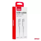 Amio 03896 USB-C Kábel 60 W 100 cm