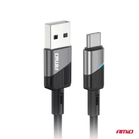 Amio USB - USB-C adatkábel 3A 200cm