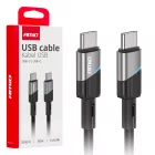 Amio USB-C - USB-C adatkábel 60W 200cm