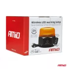 Amio Ledes, Akkumulátoros Sárga Villogó Távirányítóval R65 R10 12/24V