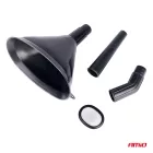 Amio 3 részes műanyag tölcsér szűrővel 14cm