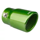 Amio Kipufogóvég rozsdamentes acél zöld 43-62mm