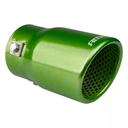 Amio Kipufogóvég rozsdamentes acél zöld 43-62mm
