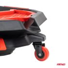 OLAJLEERESZTŐ TÁL 8L KERÉKKEL SZERSZÁMTARTÓVAL