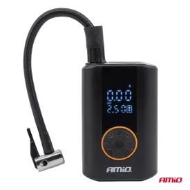 Amio akkumulátoros kompresszor LED 40W USB-C - 10bar