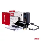Amio akkumulátoros kompresszor LED 40W USB-C - 10bar