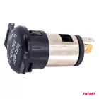 Amio Vízálló Szivargyújtó Aljzat 12/24V 250W