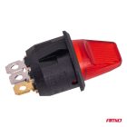 Amio 2 Állású Piros Kapcsoló 12V 20A