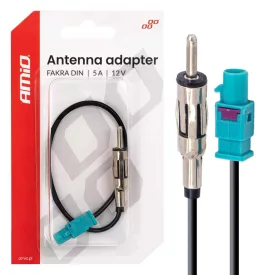 Amio Antenna adapter FAKRA DIN 5A 12V