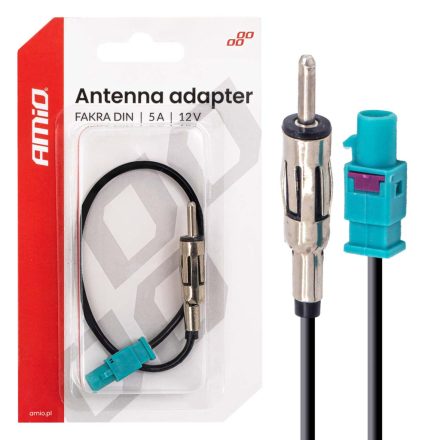 Amio Antenna adapter FAKRA DIN 5A 12V