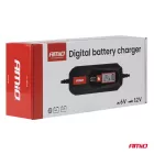 Amio Digitális Akkutöltő 6/12V 5A