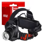Amio LED-es fejlámpa T6 3600mAh - Tölthető