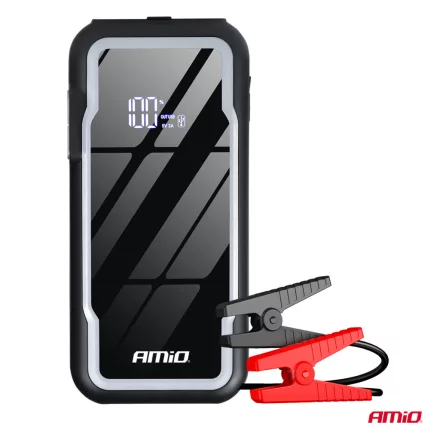 Amio, Hordozható 3 az 1-ben Indító/LED/Powerbank 12V 12.000mAh